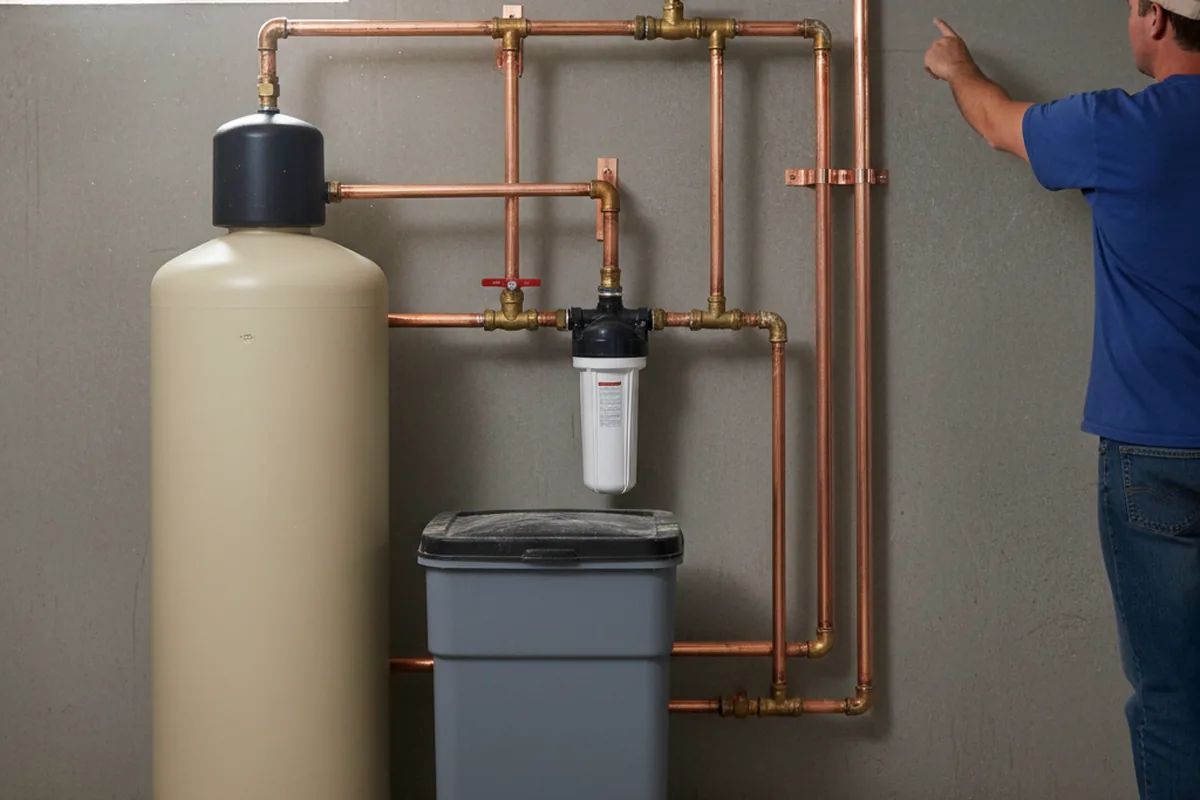 Whole-house water treatment system installed in Claysville